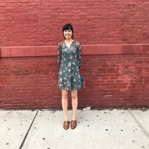 Madewell floral dress